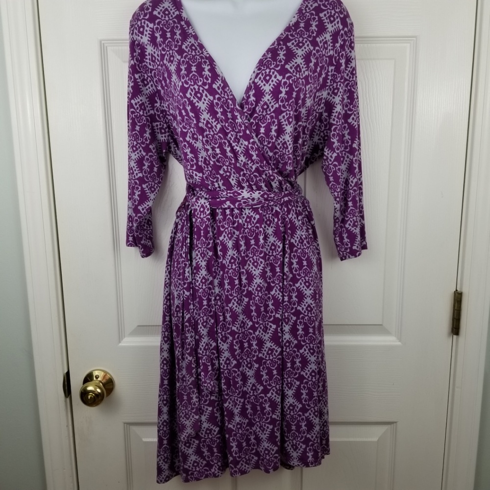 Pixley Stitchfix Faux Wrap Purple XL Dress